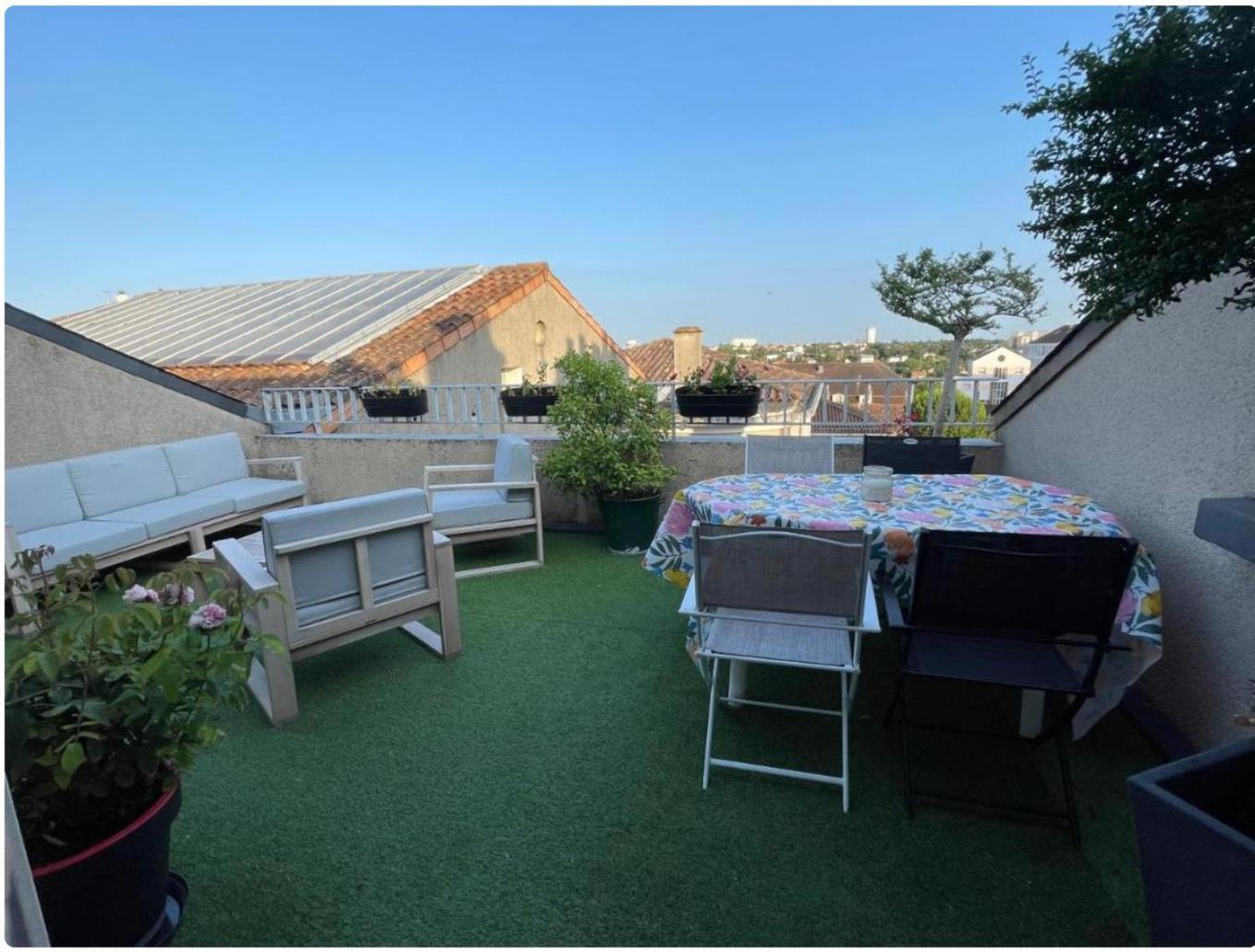 Grand Appartement Terrasse Hypercentre Poitiers Extérieur photo
